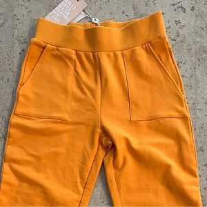 NWT Tiger Mist XXS Flared Leg Charlee Track Pant in Tangello